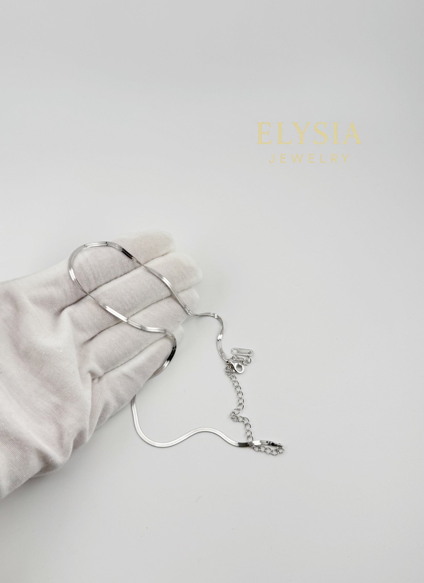 Minimal Snake Chain Necklace in 925 Sterling Silver | Gold Plated or Silver | Gift Ready