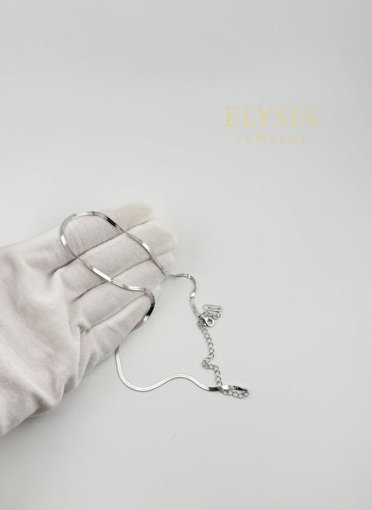 Minimal Snake Chain Necklace in 925 Sterling Silver | Gold Plated or Silver | Gift Ready