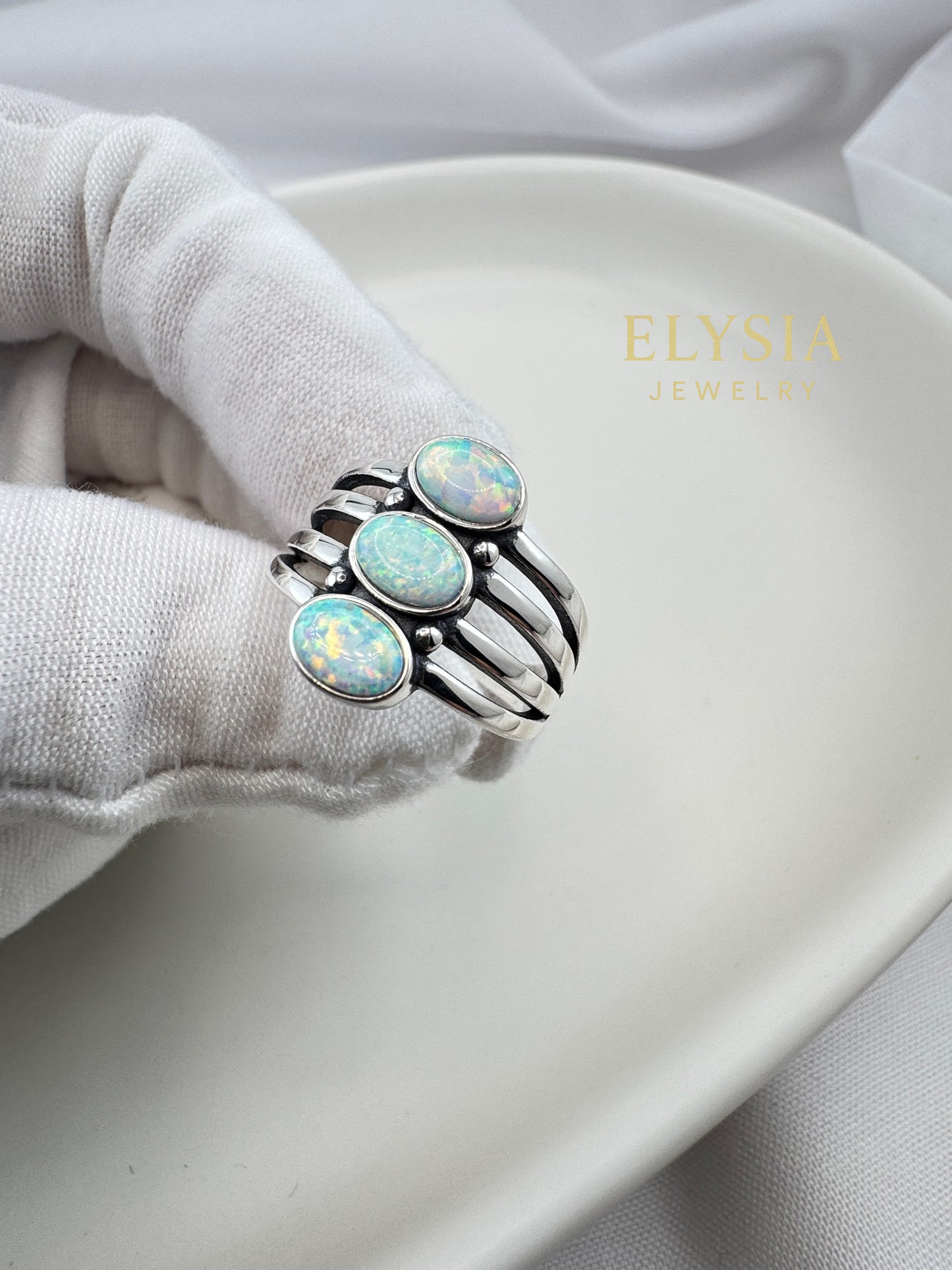 Opal Glow Sterling Silver