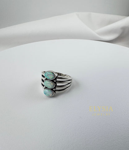 Opal Glow Sterling Silver