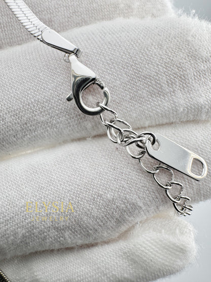 Minimal Snake Chain Necklace in 925 Sterling Silver | Gold Plated or Silver | Gift Ready
