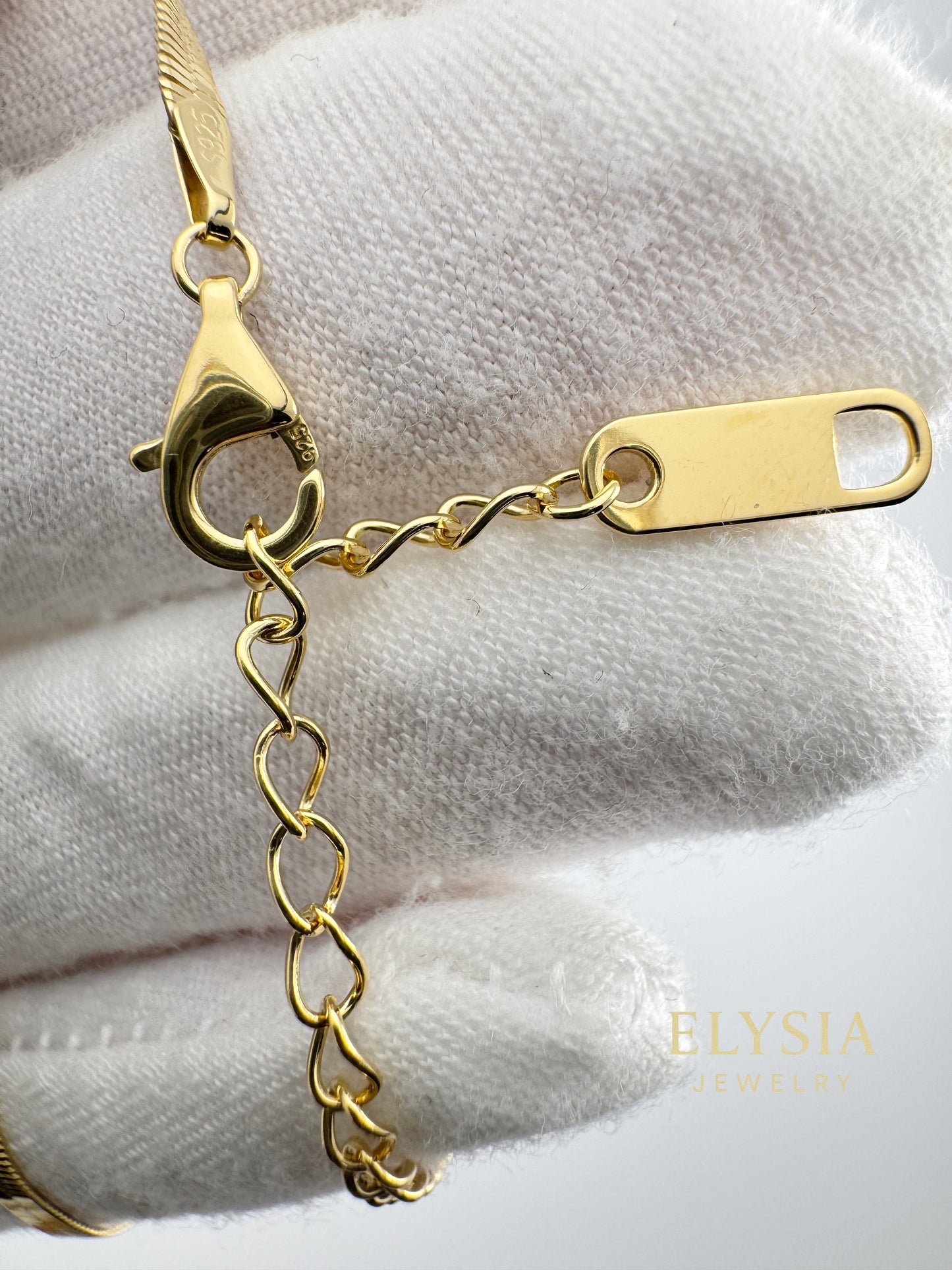 Minimal Snake Chain Necklace in 925 Sterling Silver | Gold Plated or Silver | Gift Ready