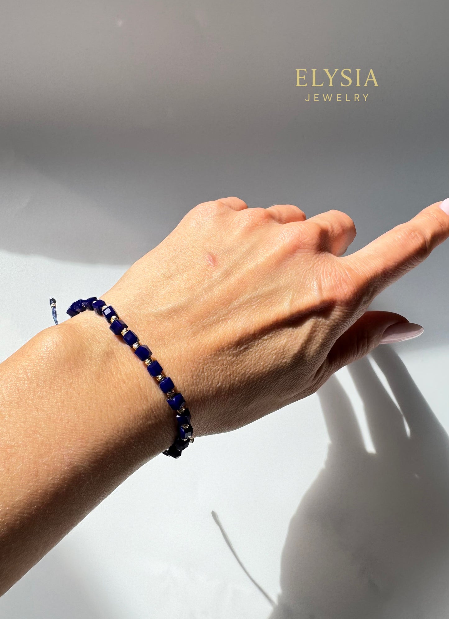 14K Solid Gold Bead Bracelet – Adjustable Minimalist Fine Jewelry