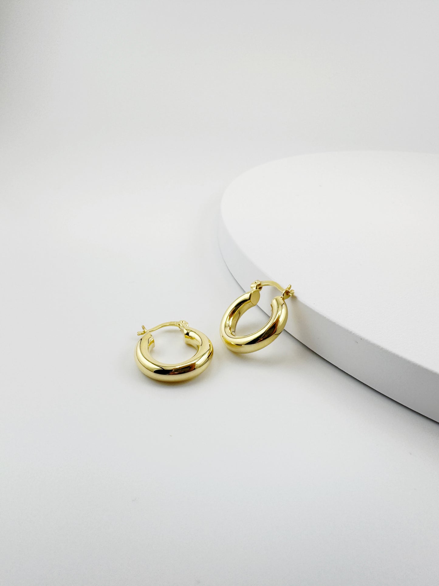 Classic Mini Hoops — Silver & Gold | 925 Sterling Silver