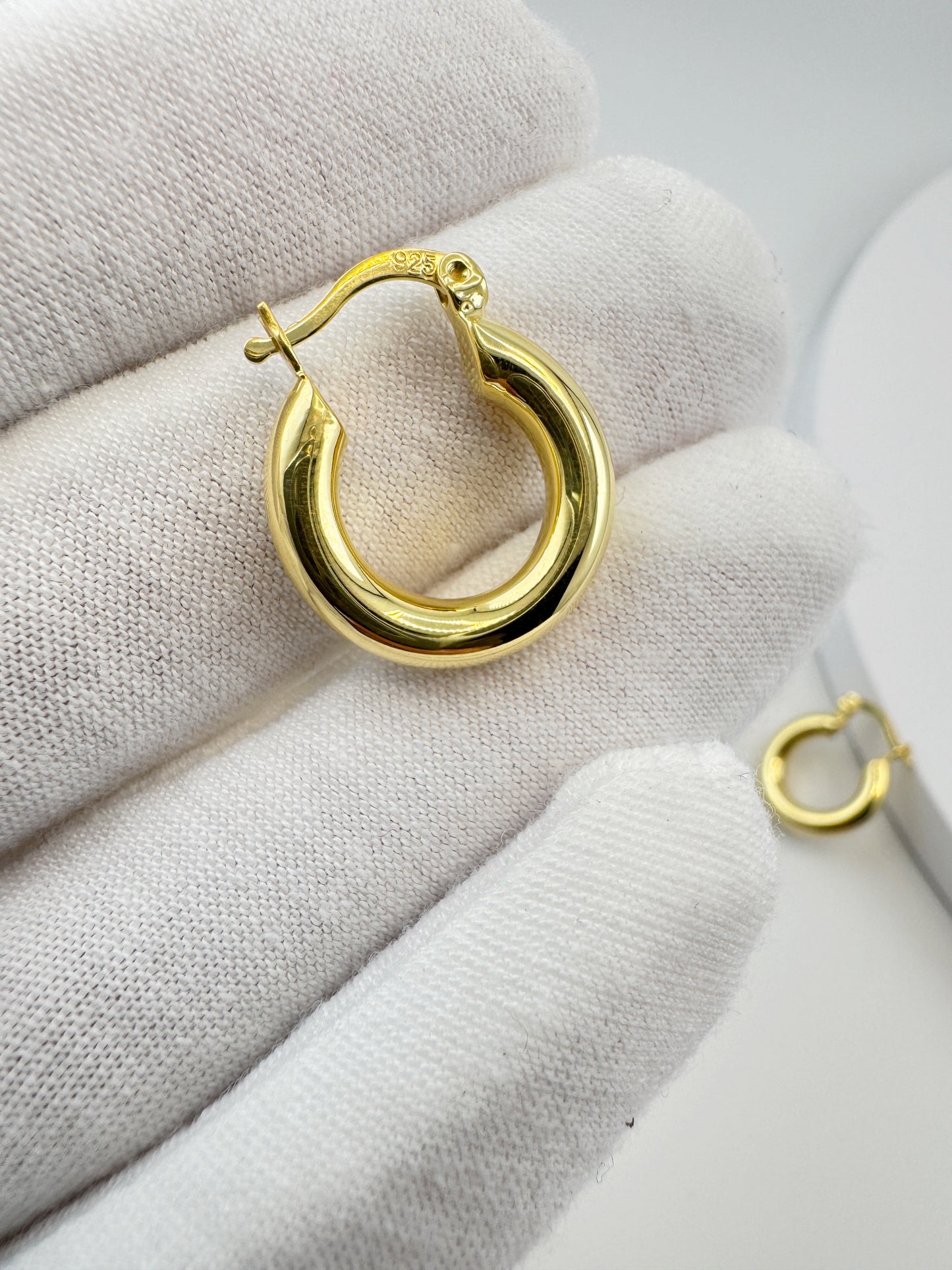 Classic Mini Hoops — Silver & Gold | 925 Sterling Silver
