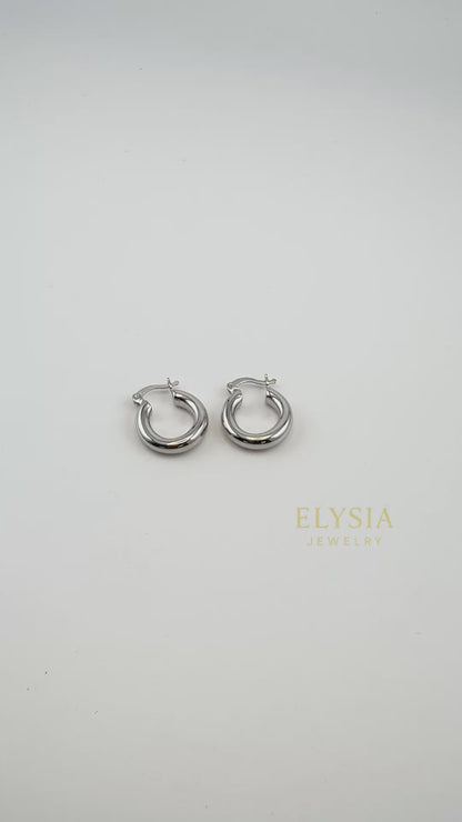 Classic Mini Hoops — Silver & Gold | 925 Sterling Silver