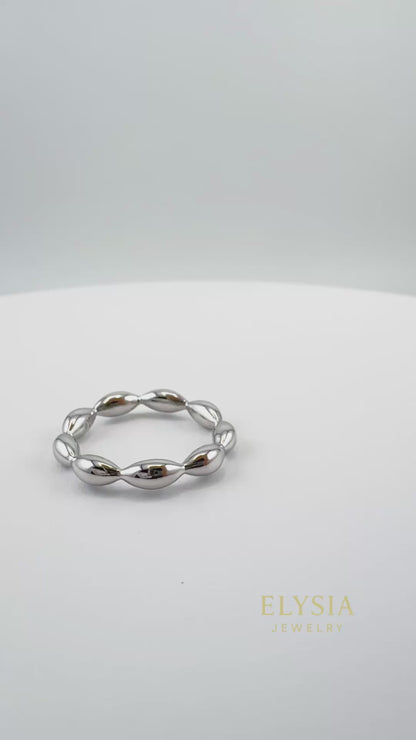 Twist 925 Sterling Silver Ring